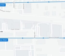 Detour during construction