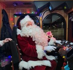 2025 Trolley with Santa at the YMCA!